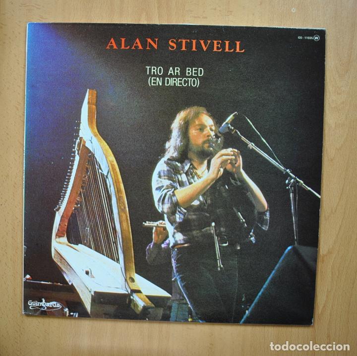 Discos de vinilo: ALAN STIVELL - TRO AR BED EN DIRECTO - LP - Foto 1