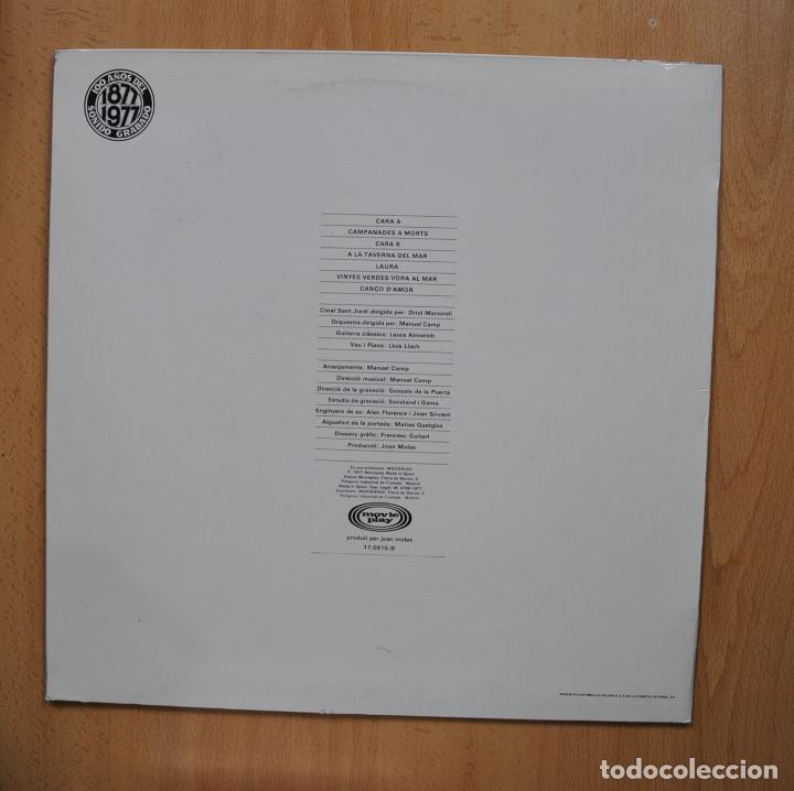 Discos de vinilo: LLUIS LLACH - CAMPANADES A MORTS - LP - Foto 2