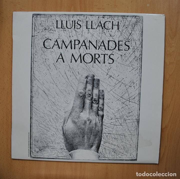 Discos de vinilo: LLUIS LLACH - CAMPANADES A MORTS - LP - Foto 1