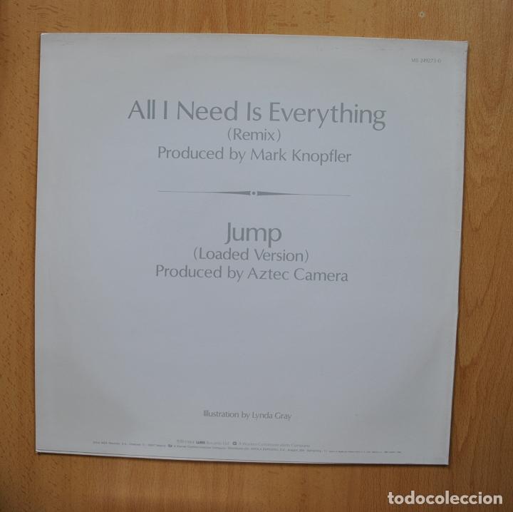 Discos de vinilo: AZTEC CAMERA - ALL I NEED IS EVERYTHING - MAXI - Foto 2