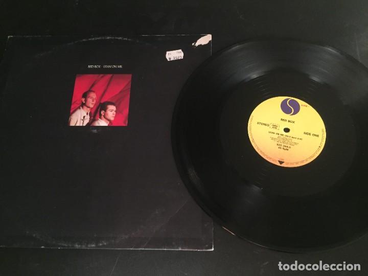 Discos de vinilo: Red Box &ndash; Lean On Me - 12&rdquo; alemania - Foto 1