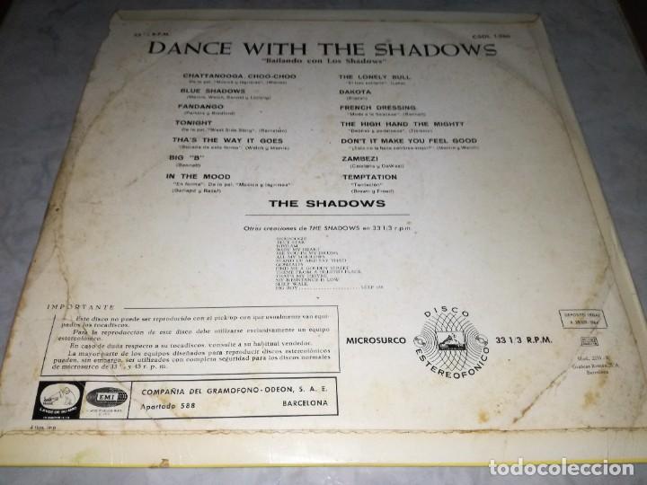 Discos de vinilo: DANCE WITH THE SHADOWS-ORIGINAL ESPA&Ntilde;OL 1964 - Foto 2