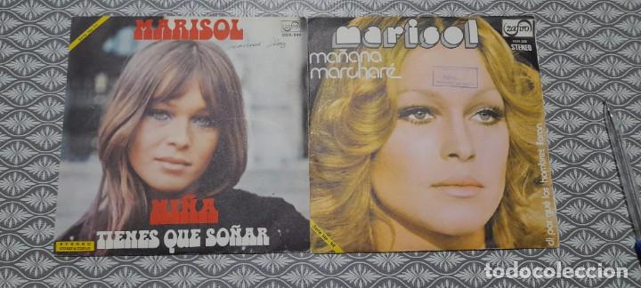 Discos de vinilo: MARISOL - LOTE 2 SINGLES - Foto 1