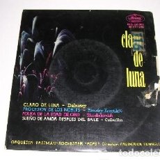 Discos de vinilo: CLARO DE LUNA DEBUSSY ORQUESTA EASTMAN ROCHESTER POPS DIR. FREDERICK FENNEL. Lote 309275623