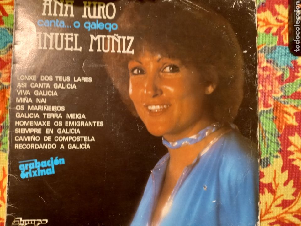 Discos de vinilo: Ana Kiro dedicado al autor - Foto 1