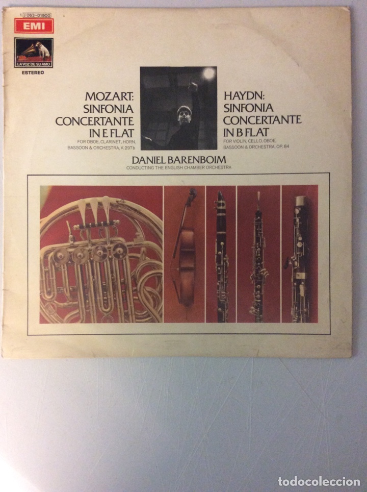 Discos de vinilo: Mozart. Hayd&eacute;. Daniel Barenboim. - Foto 1