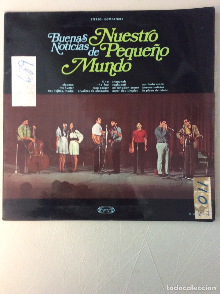 Vinyl-Schallplatten: Nuestro Peque&ntilde;o Mundo. Buenas noticias de