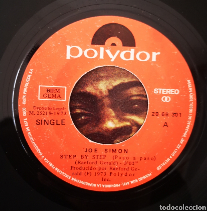Discos de vinilo: JOE SIMON - STEP BY STEP - Foto 2