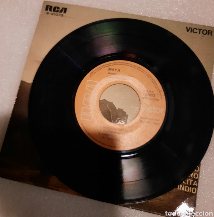 Discos de vinilo: Maya - Indiecito dormido + 3 - Foto 2