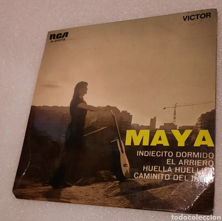 Discos de vinilo: Maya - Indiecito dormido + 3 - Foto 1