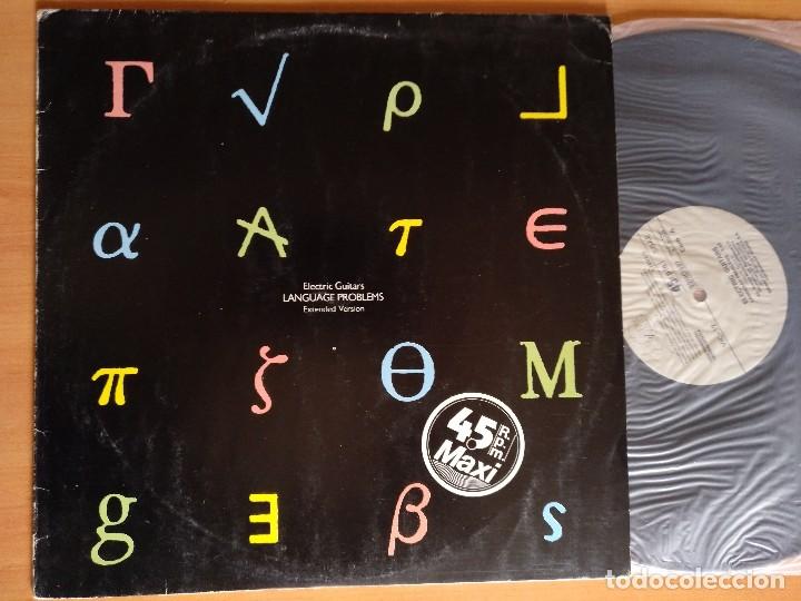 Discos de vinilo: ELECTRIC GUITARS LANGUAGE PROBLEMS MAXI - Foto 1