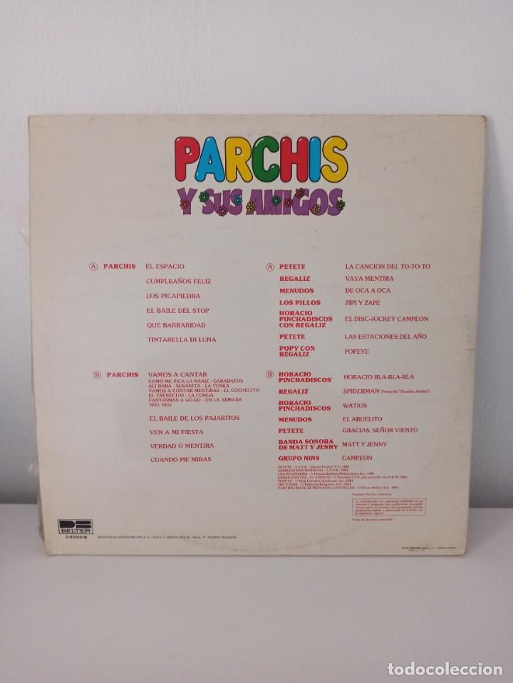 Discos de vinilo: LP Parch&iacute;s y sus amigos 25 grandes &eacute;xitos - Foto 2
