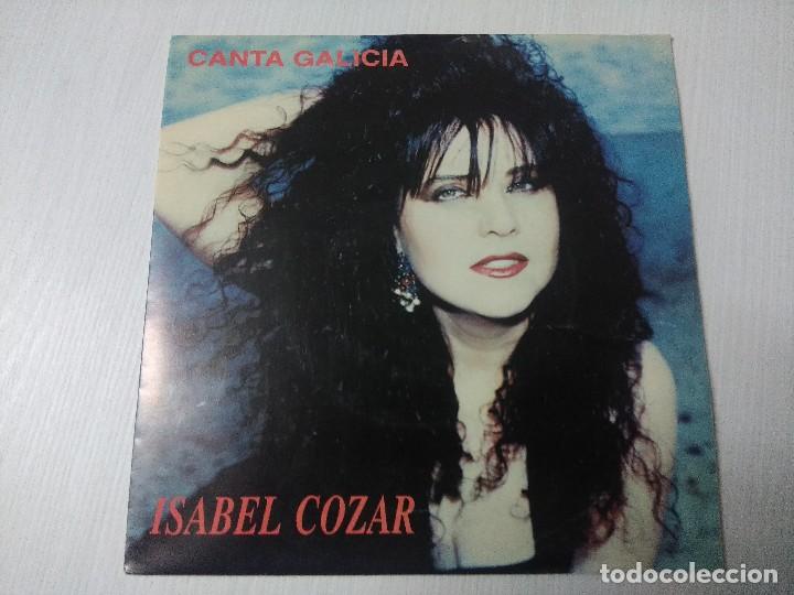 Discos de vinilo: ISABEL COZAR/CANTA GALICIA/SINGLE. - Foto 1