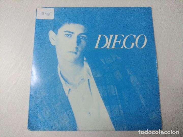 Discos de vinilo: DIEGO/EL FINAL DE LA NOCHE/SINGLE. - Foto 1