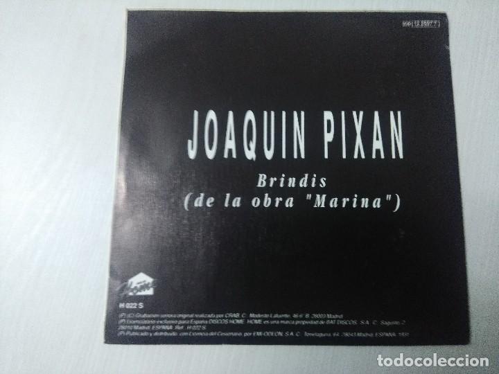 Discos de vinilo: JOAQUIN PIXAN/BRINDIS/SINGLE PROMOCIONAL. - Foto 3