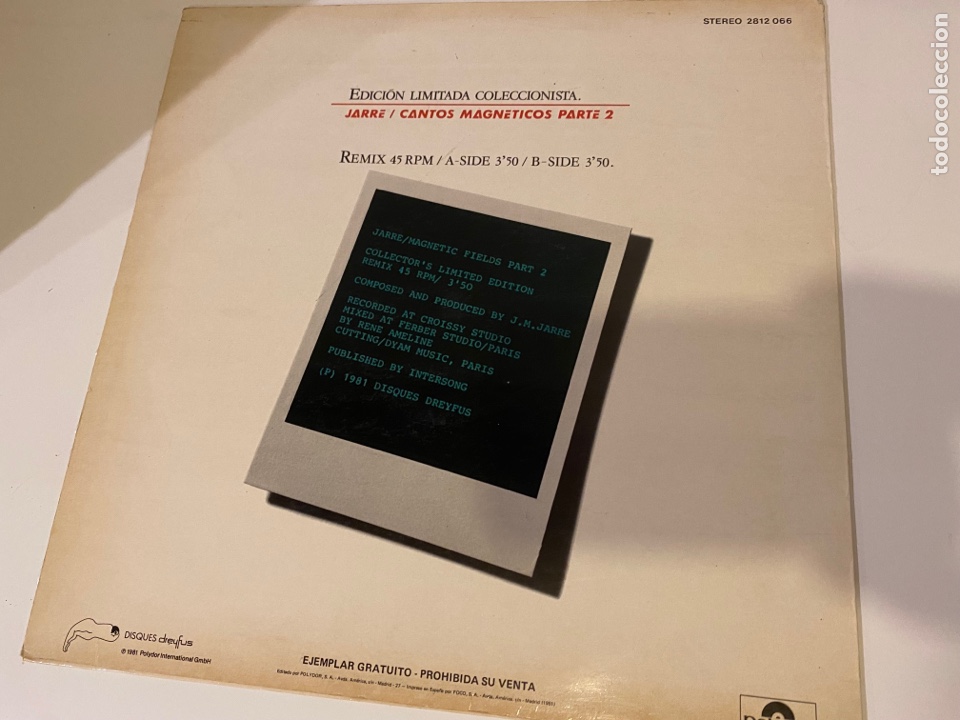Disques de vinyle: Cantos Magn&eacute;ticos Coleccionista - Jarre