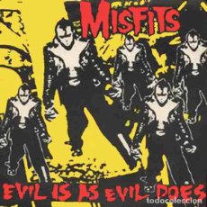 Dischi in vinile: MISFITS EVIL IS AS EVIL DOES (7”) . REEDICIÓN VINILO PUNK ROCK AND ROLL DANZIG. Lote 309395297