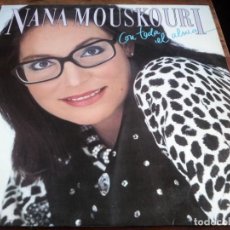 Discos de vinilo: NANA MOUSKOURI - CON TODA EL ALMA - DOBLE LP ORIGINAL PHILIPS ESPAÑA 1986 BUEN ESTADO. Lote 309398617