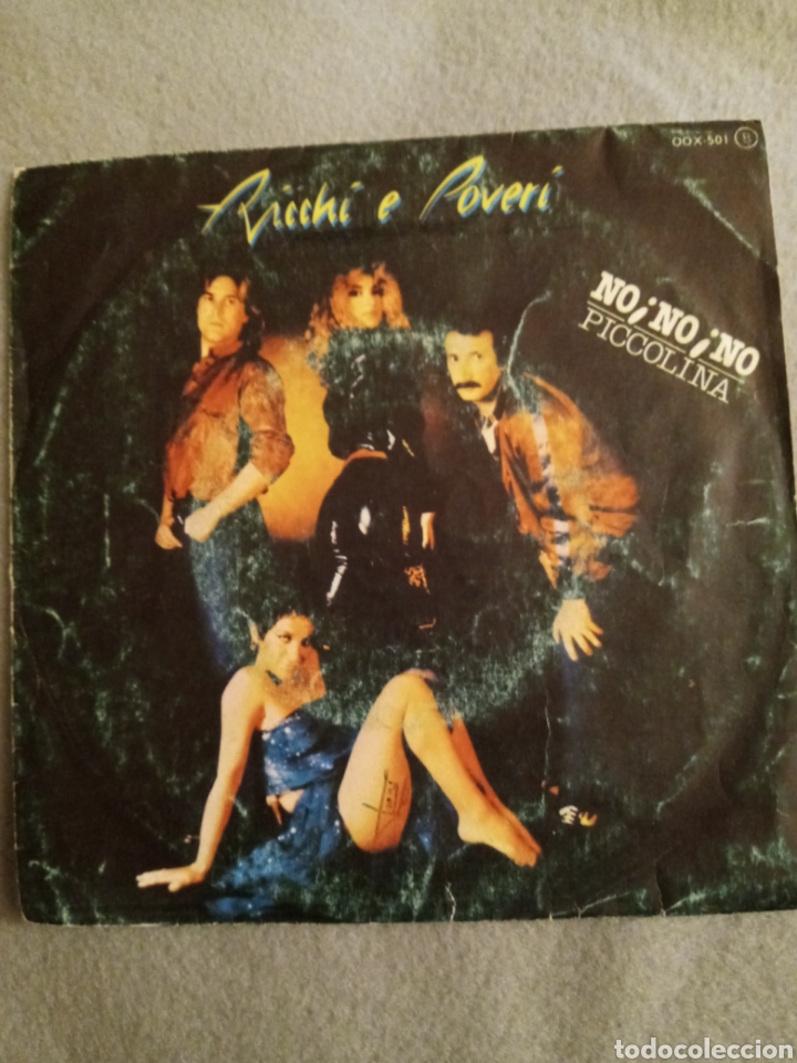 Disques de vinyle: Ricchi e Poveri-No No No.piccolina..disco vinilo single