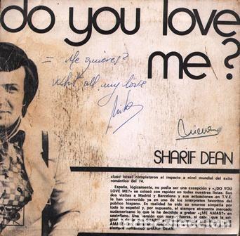 Discos de vinilo: SINGLE, SHARIF DEAN. ME AMAS. SG-725 - Foto 1