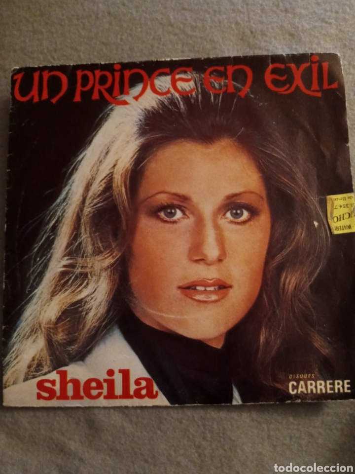 Disques de vinyle: Sheila-un prince en exil..disco vinilo single