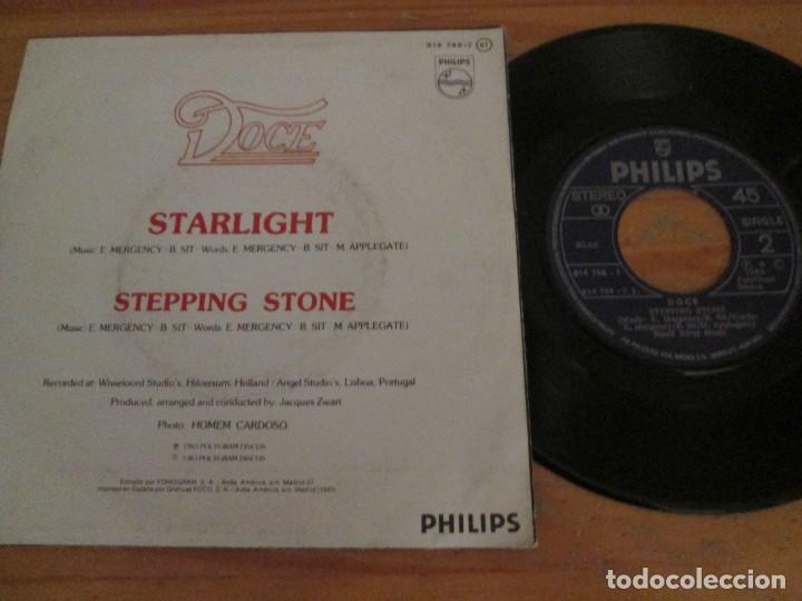 Discos de vinilo: DOCE - Starlight / Stepping Stone. Spanish Edition. 1983 - Foto 2