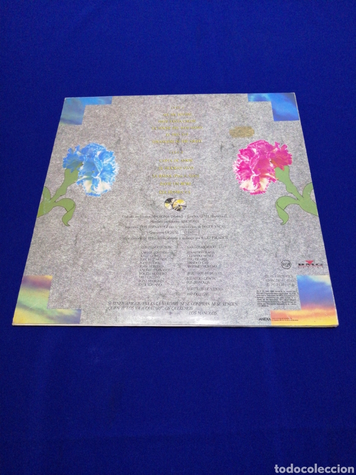 Discos de vinilo: LOS MANOLOS PASI&Oacute;N CONDAL - Foto 2