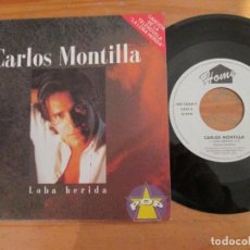Discos de vinilo: CARLOS MONTILLA - LOBA HERIDA. PROMOCIONAL. 1992