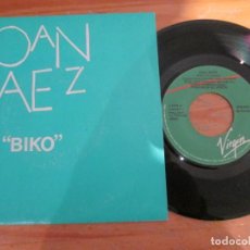 Discos de vinilo: JOAN BAEZ - BIKO. PROMOCIONAL 1988. INCLUDES PROMOTIONAL SHEET