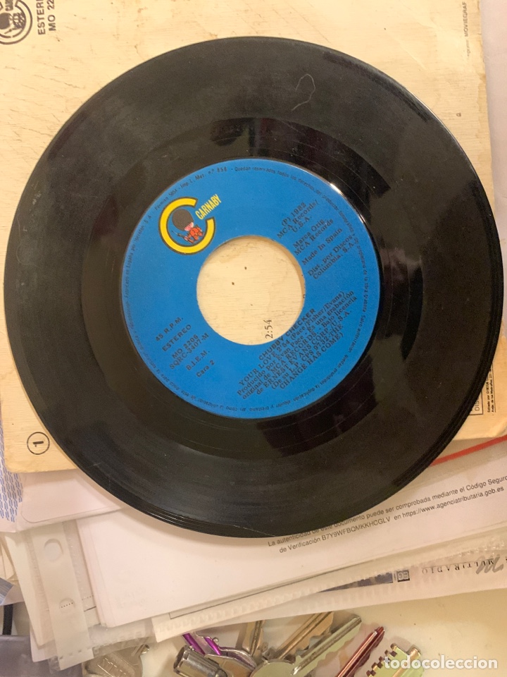 Discos de vinilo: Chubby checher - Foto 2