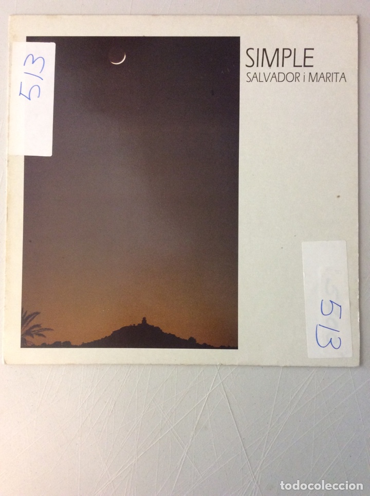 Dischi in vinile: Salvador i Marita. Simple.