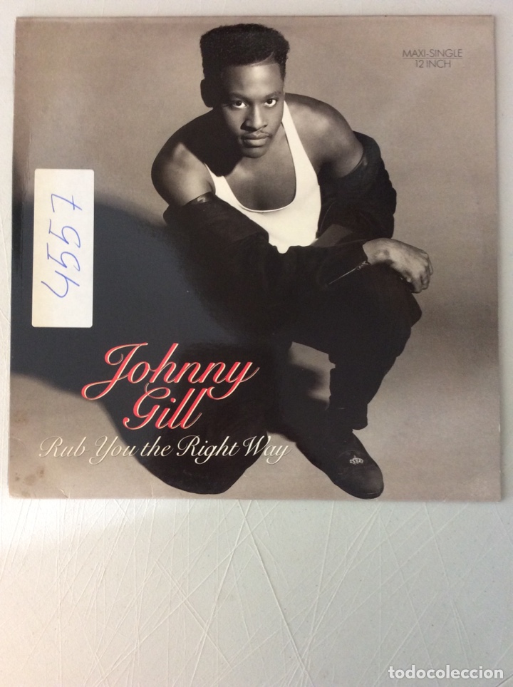 Discos de vinilo: Johnny Gill. Rub you the right way - Foto 1
