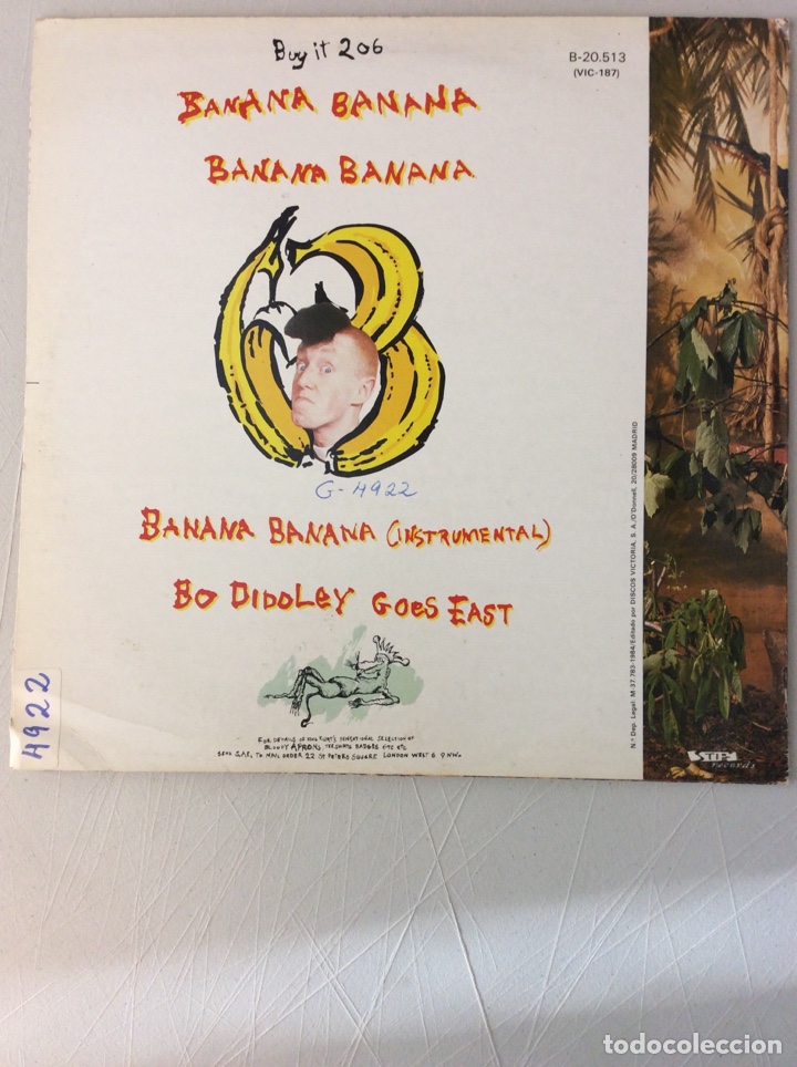 Discos de vinilo: Banana King Kurt Banana. - Foto 2