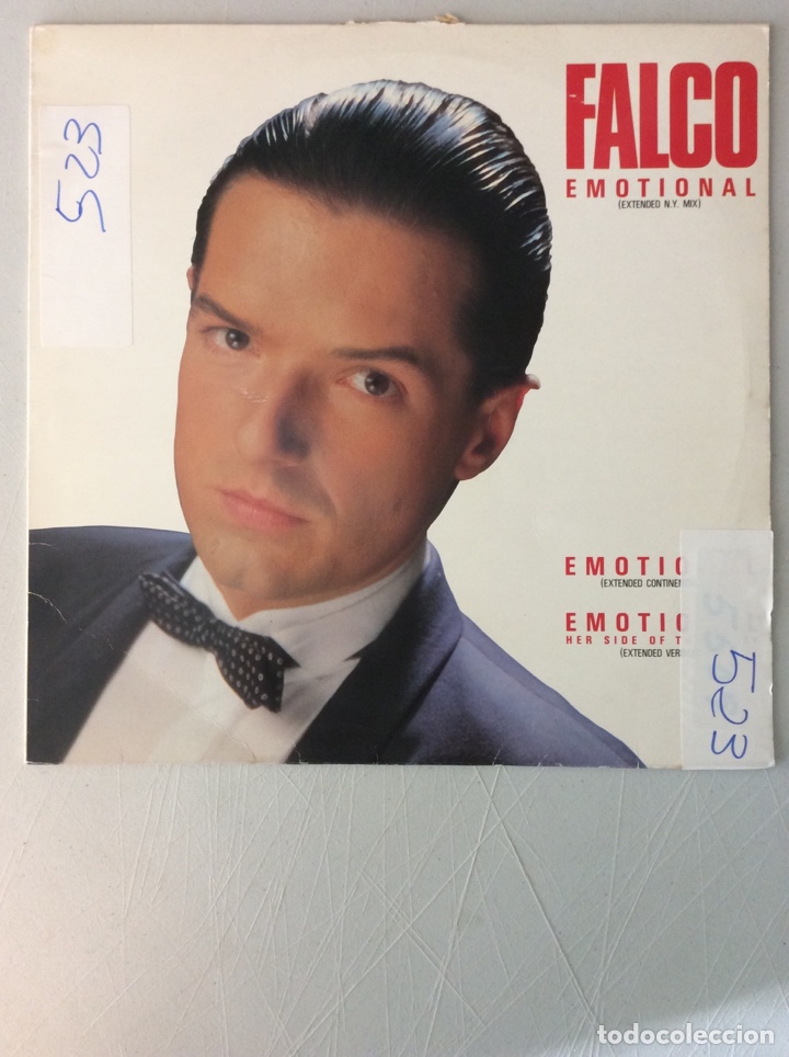 Discos de vinilo: Falco. Emotional. - Foto 1