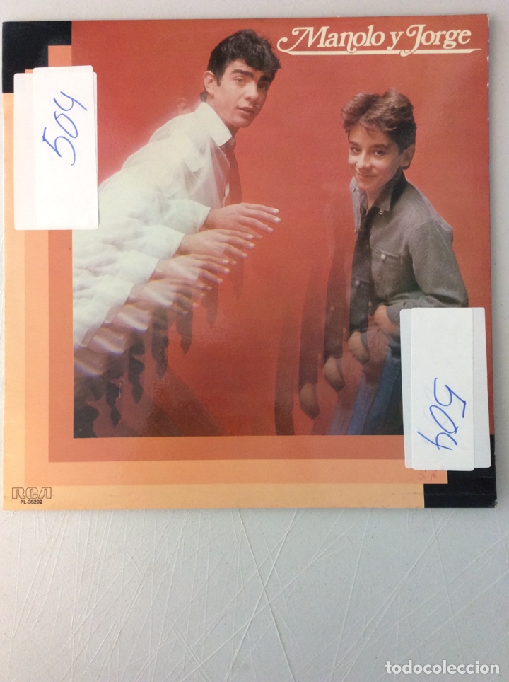 Discos de vinilo: Manolo y Jorge. Hola, Lola. - Foto 1