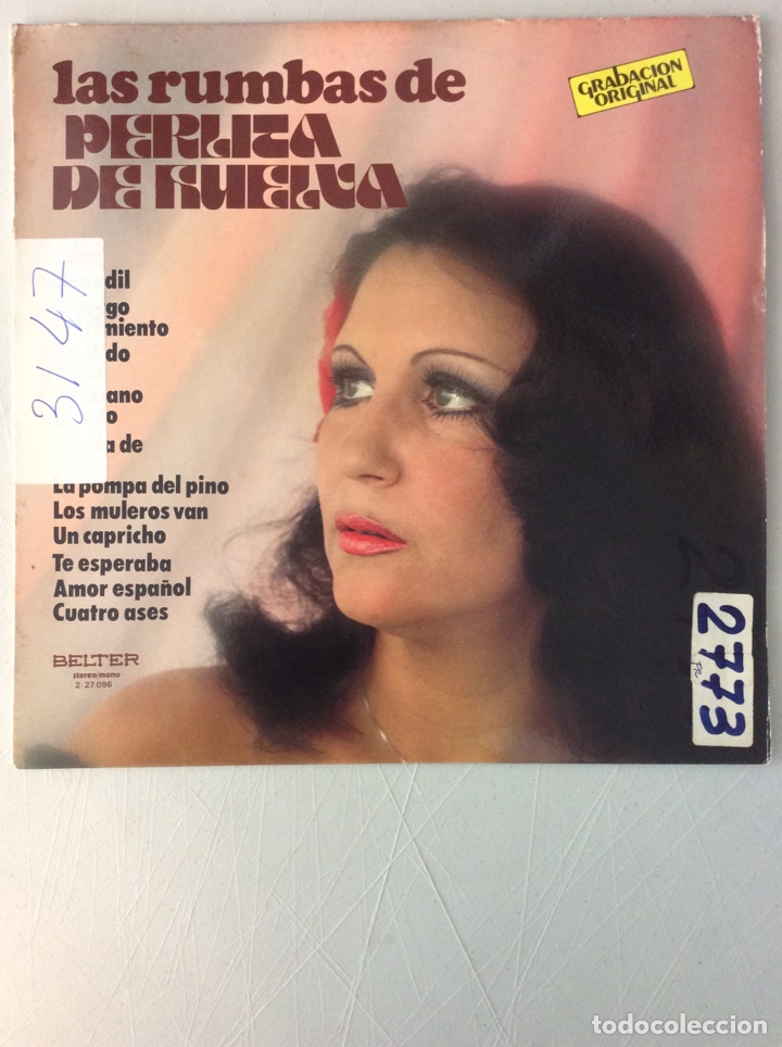 Discos de vinilo: Perlita de Huelva. Las rumbas de - Foto 1
