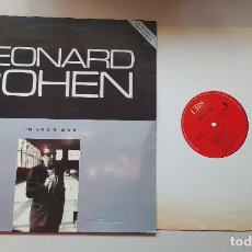 Discos de vinilo: LEONARD COHEN - I'M YOUR MAN (SPAIN 1988). Lote 309509833