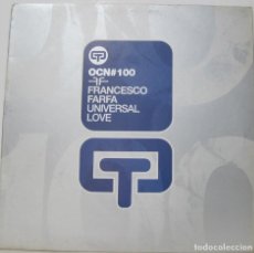Discos de vinilo: FRANCESCO FARFA - UNIVERSAL LOVE - MAXI SINGLE