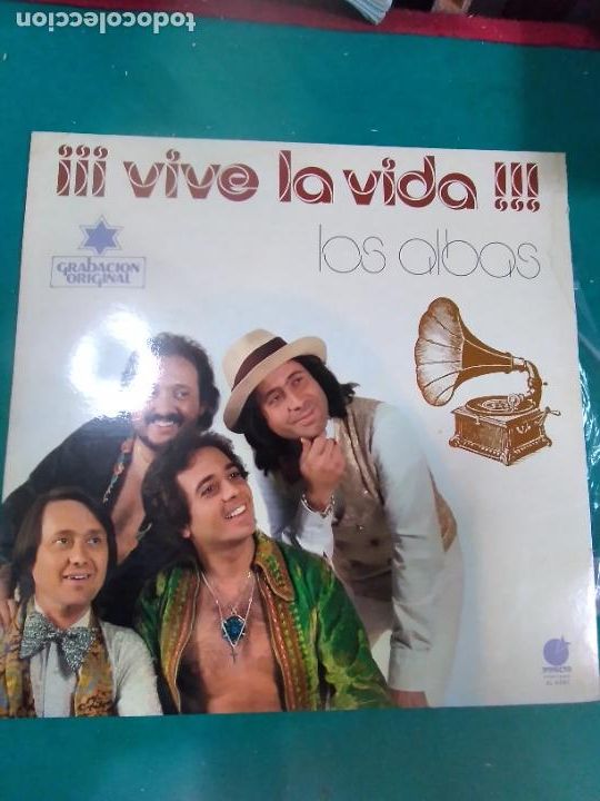 Discos de vinilo: LOS ALBAS. VIVE LA VIDA. LP IMPACTO 1978. - Foto 1