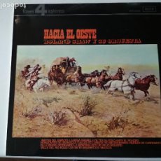 Discos de vinilo: HACIA EL OESTE -ROLAND SHAW Y SU ORQUESTA--JINETES DEL ESPACIO--FASE 4 ESTEREO-DECCA- SPAIN-1978. Lote 309543303