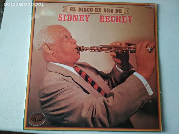 Discos de vinilo: SIDNEY BECHET SIDNEY, EL DISCO DE ORO, ed espa&ntilde;ola 1979 - Foto 1
