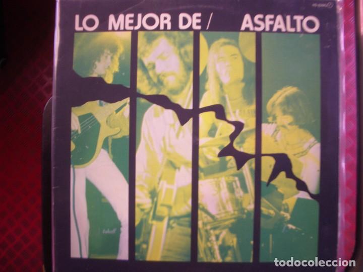 Disques de vinyle: ASFALTO- LO MEJOR DE ASFALTO. LP