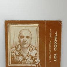 Discos de vinilo: LOL COXHILL, IL FROGA SILENCIO... (UMYU 1982)