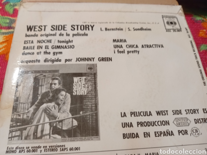 Discos de vinilo: Single West Side Story - Foto 2