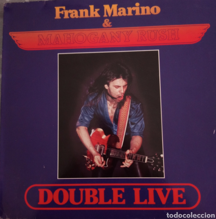 Discos de vinilo: Frank Marino Mahagony Rush Live DOBLE. - Foto 1
