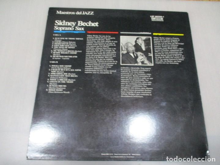Discos de vinilo: SIDNEY BECHET Soprano sax DI1557 - Foto 2