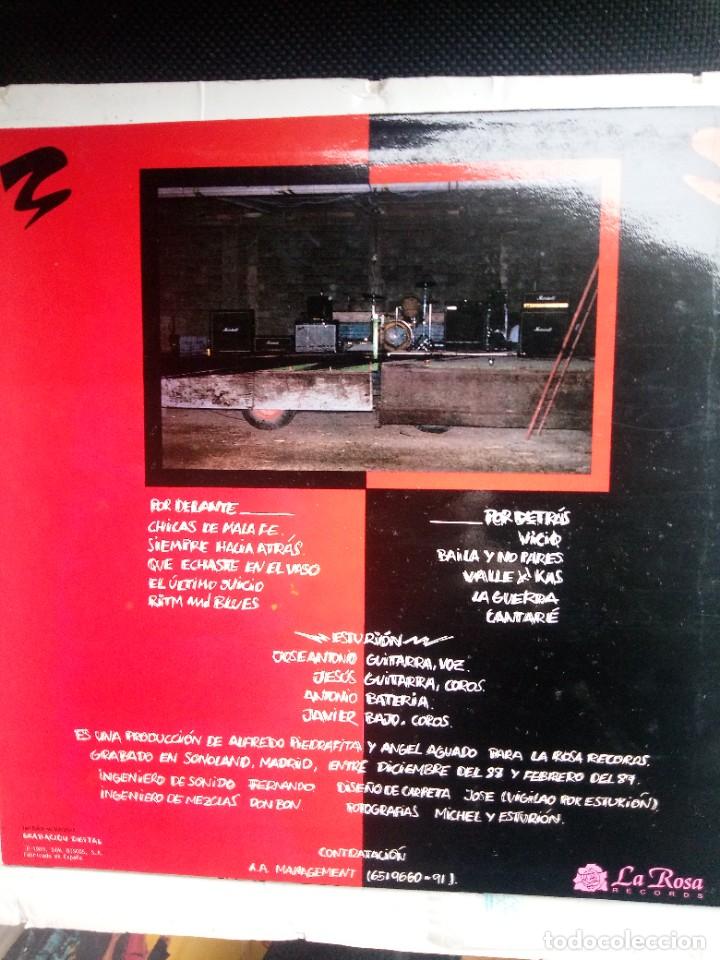 Discos de vinilo: esturion - vicio 1989 lp - Foto 2