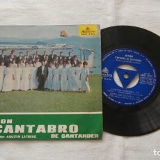 Discos de vinilo: ORFEON CANTABRO DE SANTANDER 7`EP CANCION MARINERA + 3 TEMAS (1966) DIRECTOR AGUSTIN LATIERRO. Lote 309628108