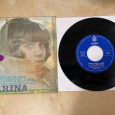 Discos de vinilo: KARINA - EL LIBRO DE MAGIA - SINGLE 7” SPAIN 1967. Lote 309638308