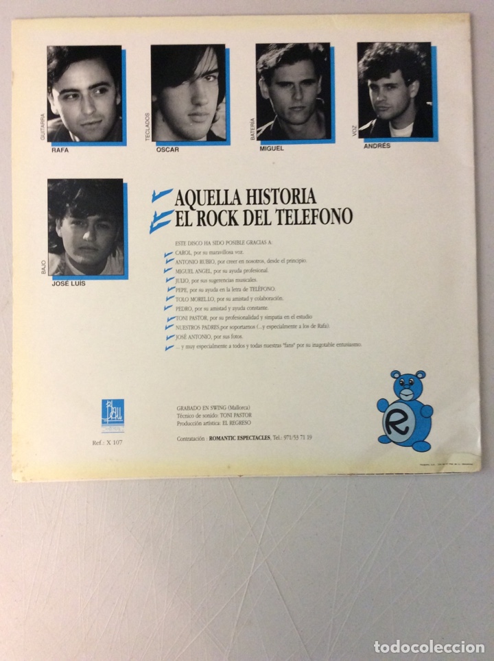 Discos de vinilo: El Regreso. Aquella historia. - Foto 2